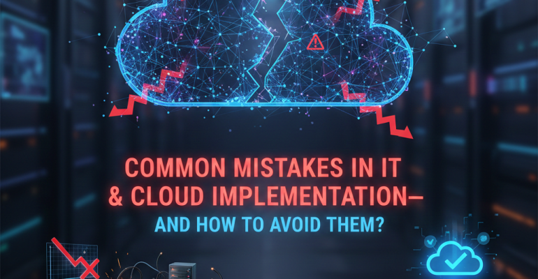 Mistakes in IT & Cloud Implementation