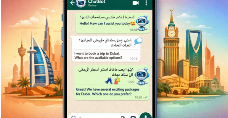 Top 5 AI-Powered Chatbots for WhatsApp in the UAE and Saudi Arabia